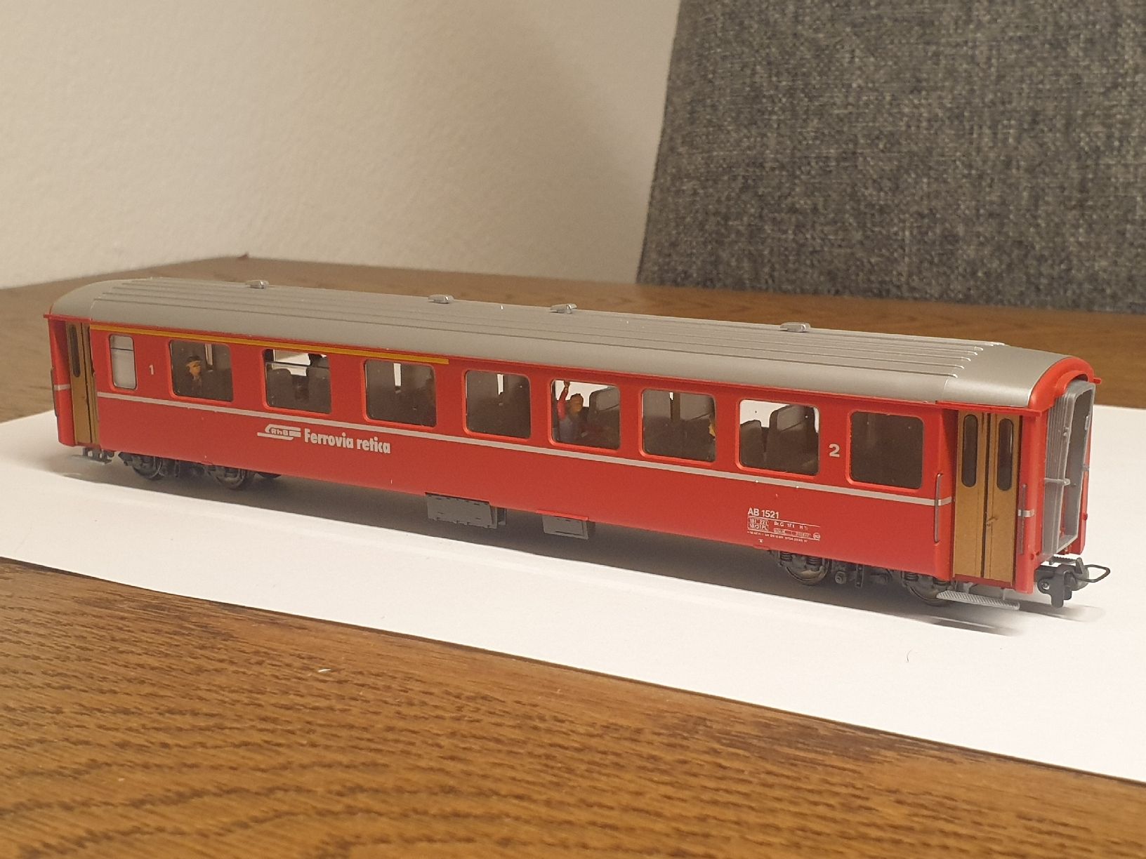 Bemo Modellini di ferrovie: Personenwagen AB 1521 Bemo – Usato da Wil SG venduto da bue_ff6k 2