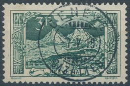 GES Genève - Gebirgslandschaft - Vollstempel