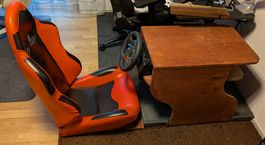 Racing seat Playseat marke Eigenbau