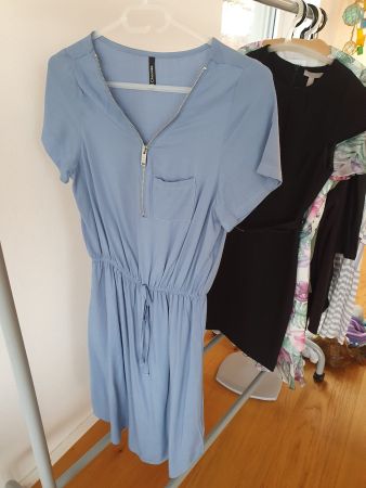 Sommerkleid von Chicorée, hellblau, Gr. XS