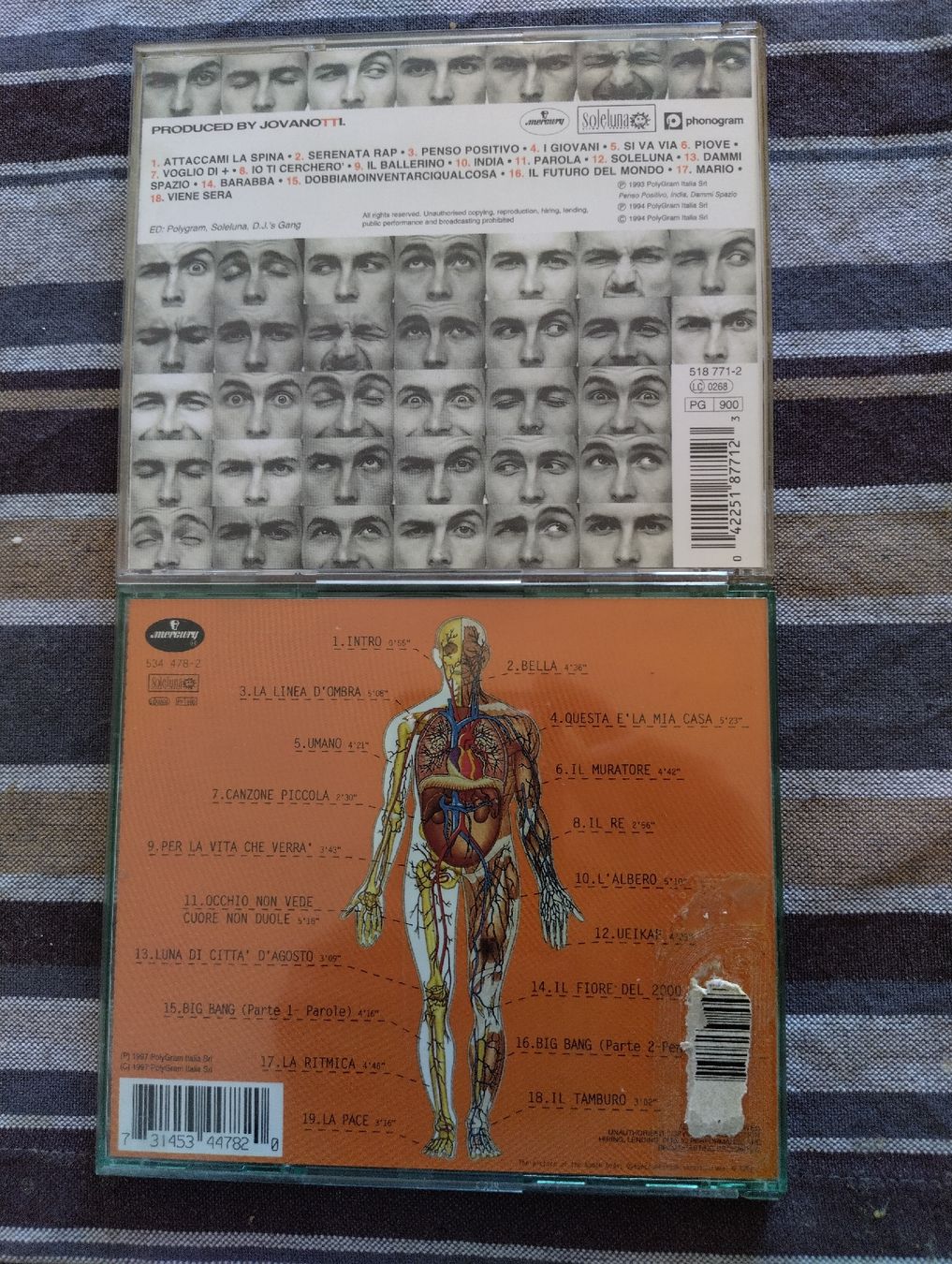 CDs: 2 CD Lorenzo 1994 + Jovanotti 1992 – Gebraucht aus Aarau von Fio71 1