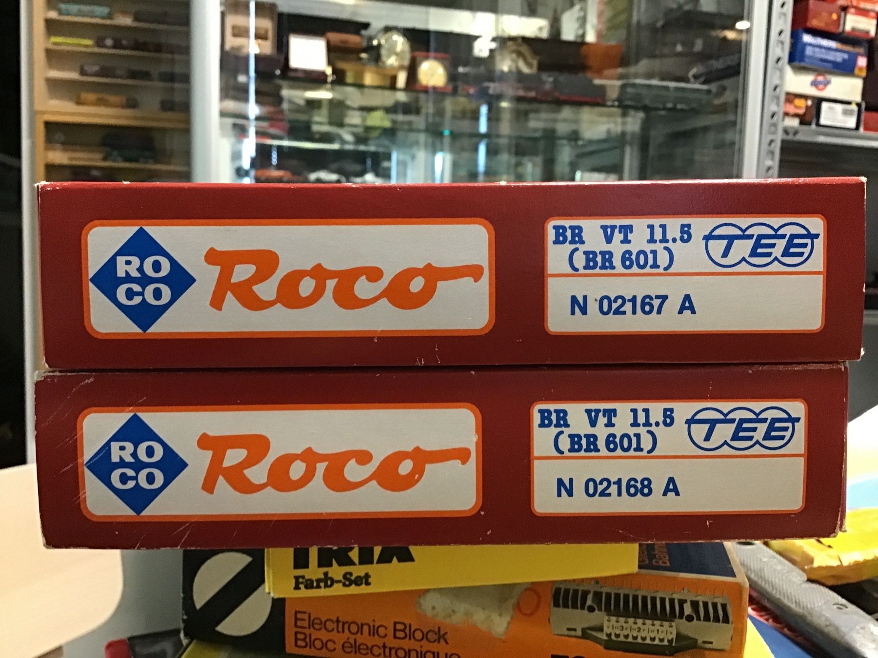 Roco Modellini di ferrovie: ROCO N Spur Trans Europa Express TEE Zug Set – Usato da Männedorf venduto da Spezial-Modelle 3