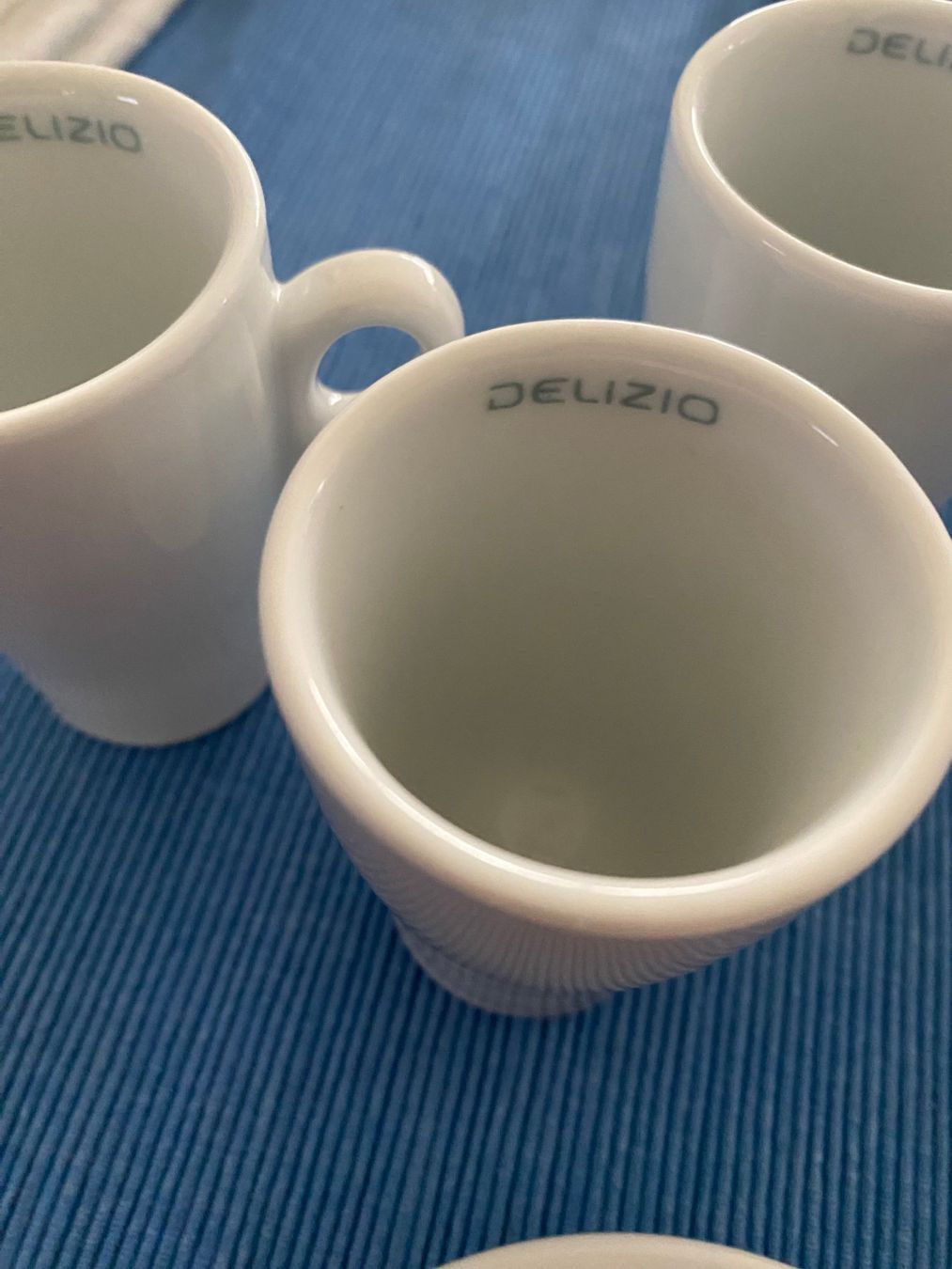 Tassen: 3 Delizio Espressotassen & Unterteller. – Neu (gemäss Beschreibung) aus Allenwinden von Obalu 3