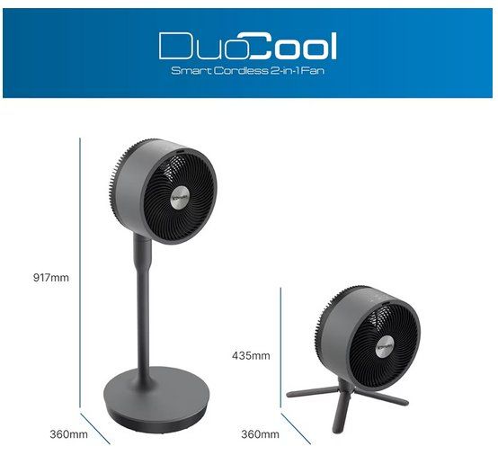 Ventilateurs: Dimplex - Duocool - Smart 2-in-1 Akkuventilator mit App-Steu – Neuf avec emballage d'origine à Dielsdorf par andre_ulrich