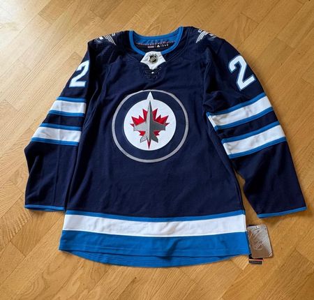 NWT!/NHL/Hockey/Jets/#29 Laine/Adidas/sz.46