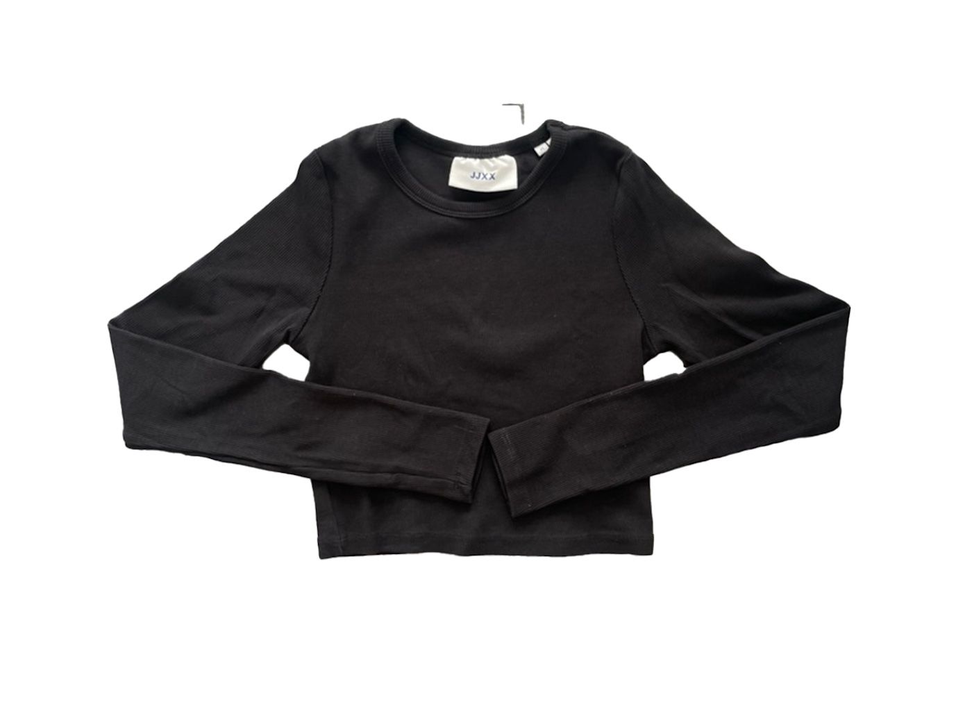 Top: Schwarzes Longsleeve Top – Usato da Cham venduto da vsgesser