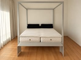 MDF Italia Aluminium Bed Himmelbett inkl. Le Banc – Designkl