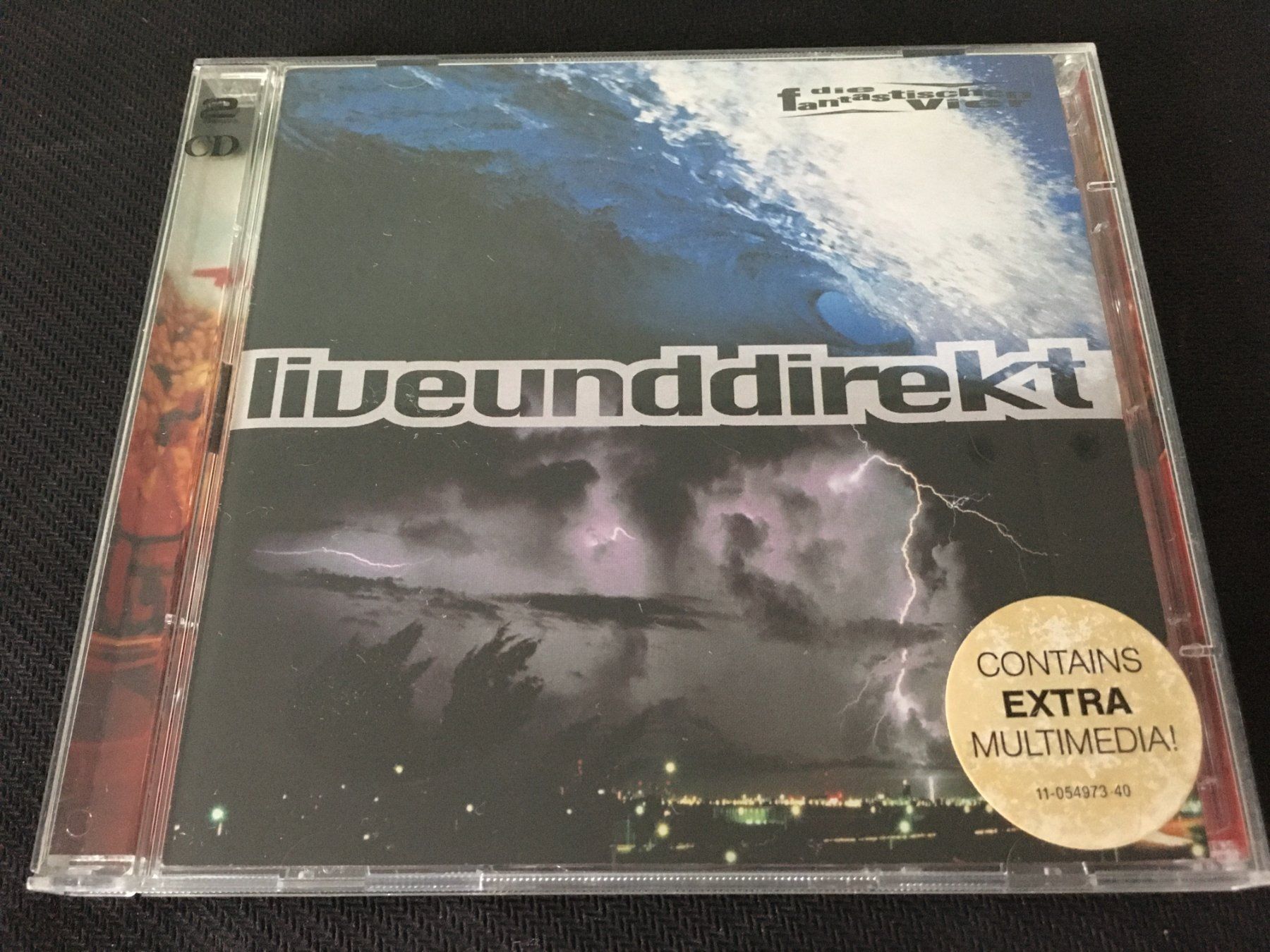 CDs: Die fantastischen vier - Live und direkt -CD- 2cd – Gebraucht aus St.Gallen von MedienJoe