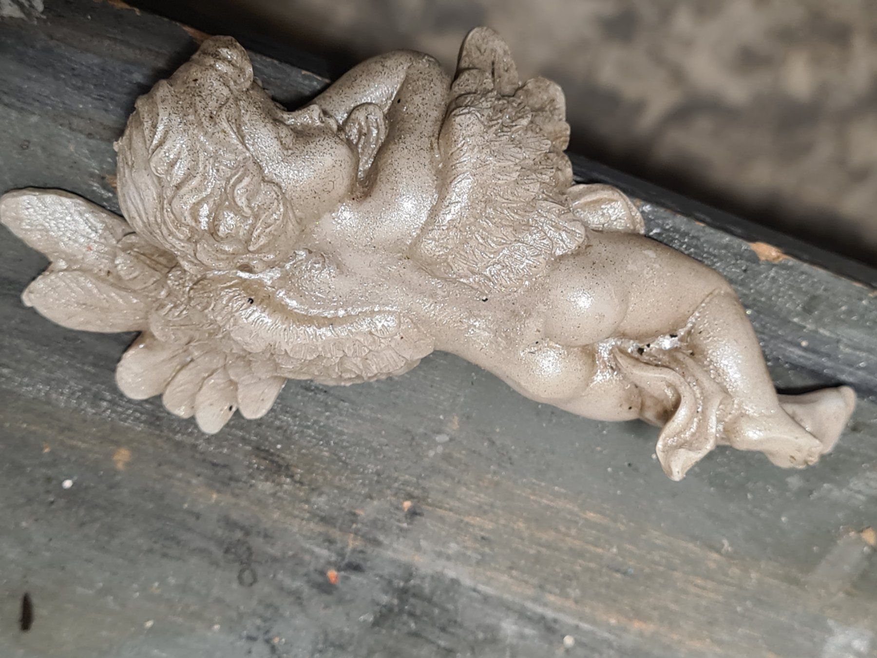 Statuette: Engelsfigur, ca. 11.5x7 cm – Usato da Amriswil venduto da kleindeko 2