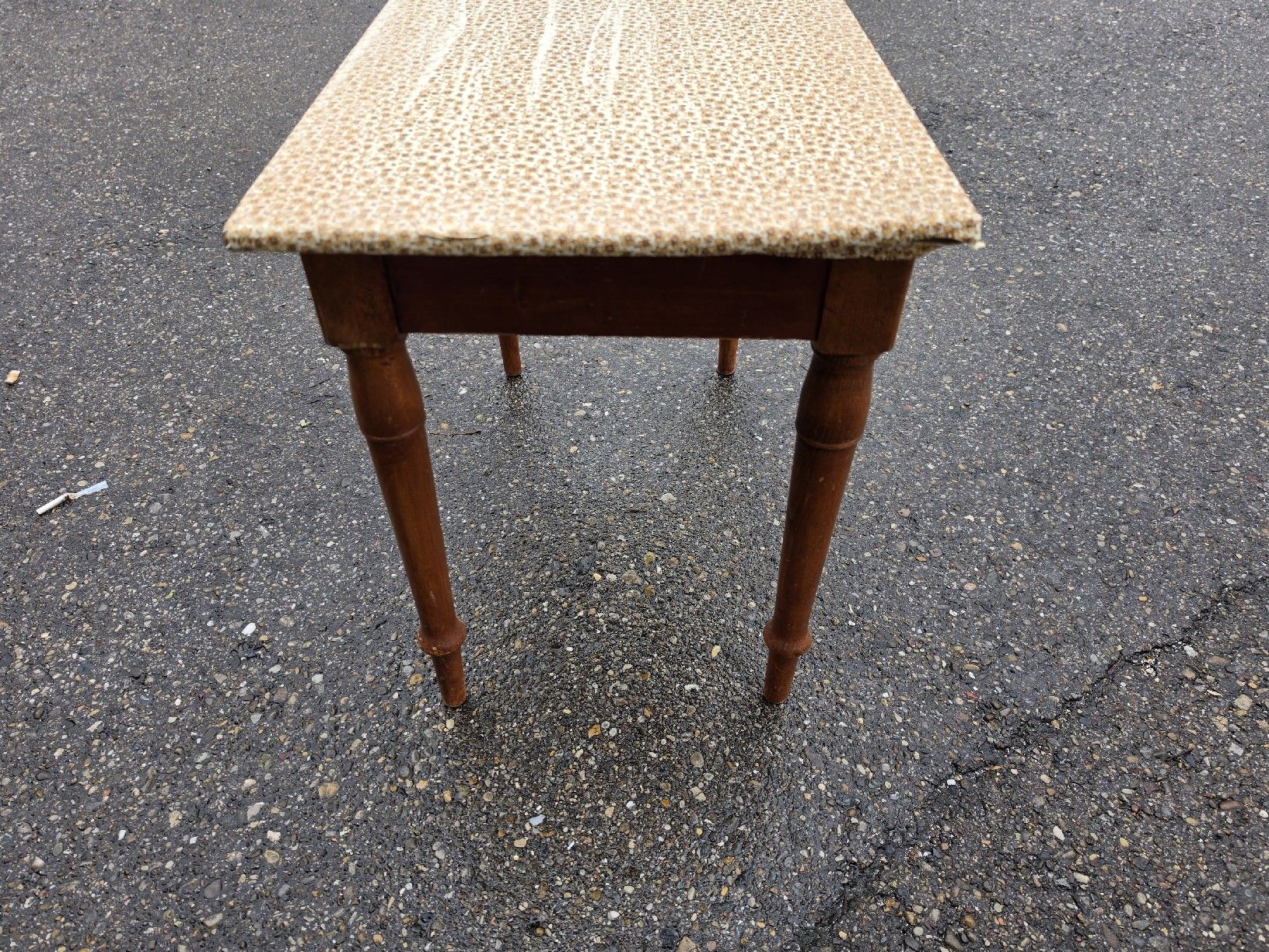 Tavoli: Antiker Tisch mit Musterplatte, Shabby Chic restorieren. – Usato da Mettlen venduto da elios0888 1