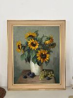 Sonnenblumen Gemälde von Fritz Hildebranth