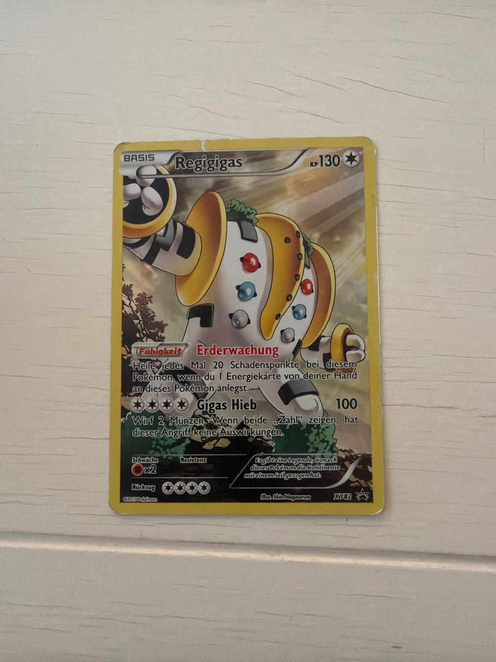 Pokémon Sammelbilder & Trading cards: Regigigas XY82 – Gebraucht aus Bottmingen von fed_8spp 1
