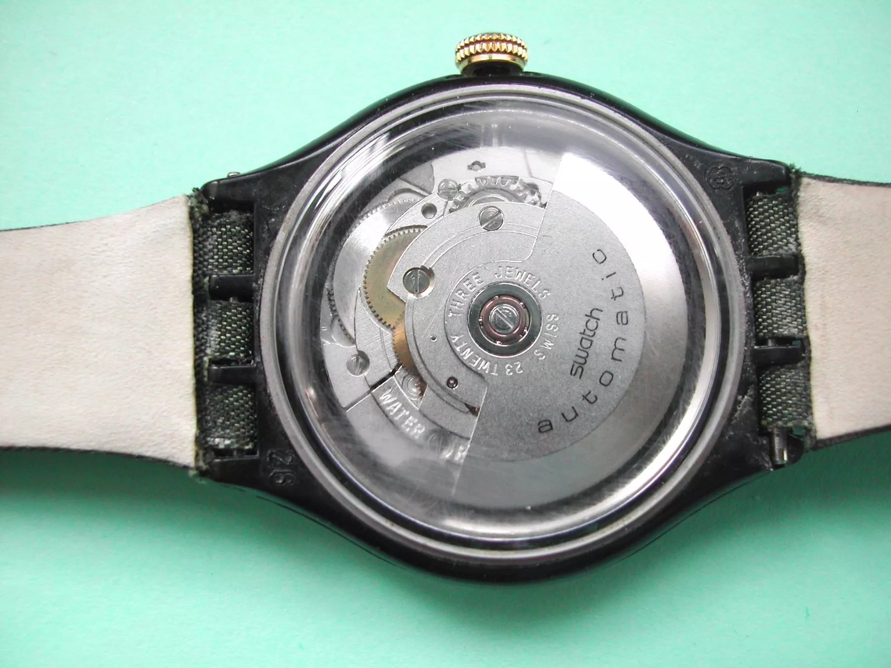 Swatch Uhren: SWATCH AUTOMATIC RUBIN - 1991 - – Neu (gemäss Beschreibung) aus Castel San Pietro von Gchico 5