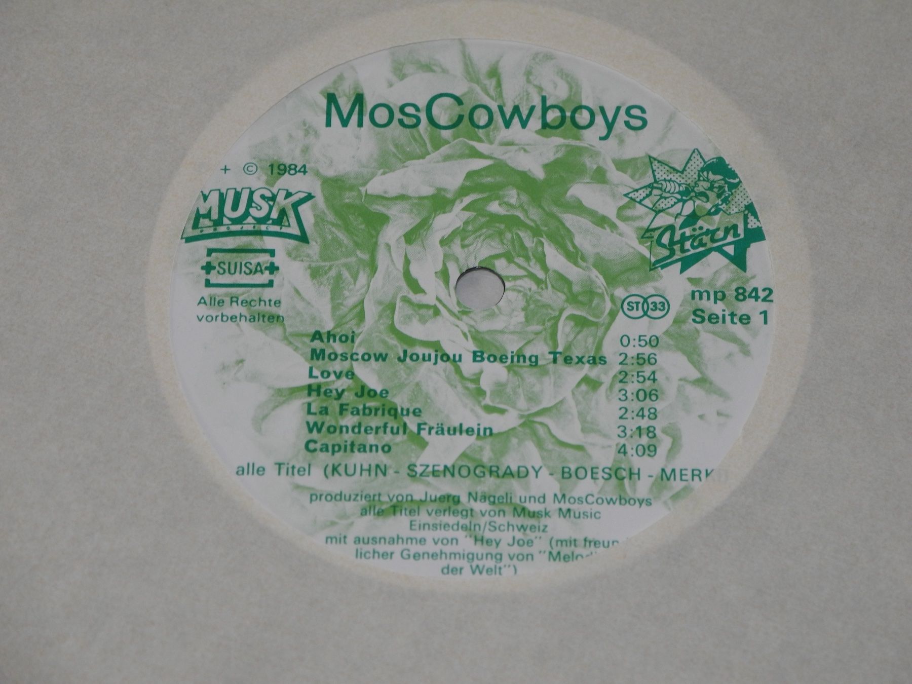 Dischi in vinile: MOSCOWBOYS: SAME - MUSK PROJECT – Nuovo (secondo la descrizione) da Fahrwangen venduto da Swirl2 2