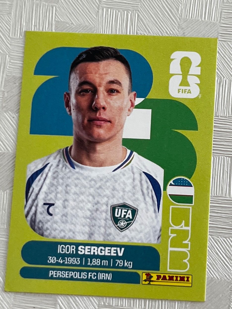 Panini Carte collezionabili: Panini Fifa World Cup 2026 UZB 19 – Usato da Winterthur venduto da Numero1