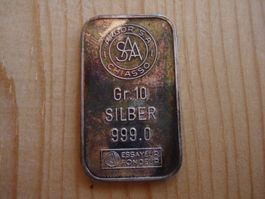 (P2) 10 Gr Silver 999‰