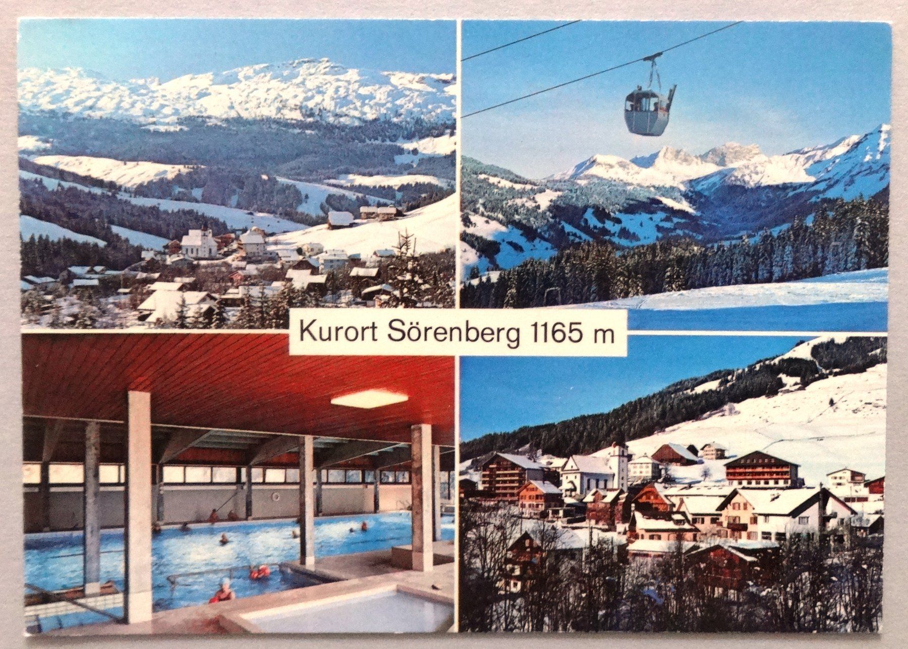 Ansichtskarten: Sörenberg LU 1165 m – Gebraucht aus Fétigny von Billy2miny