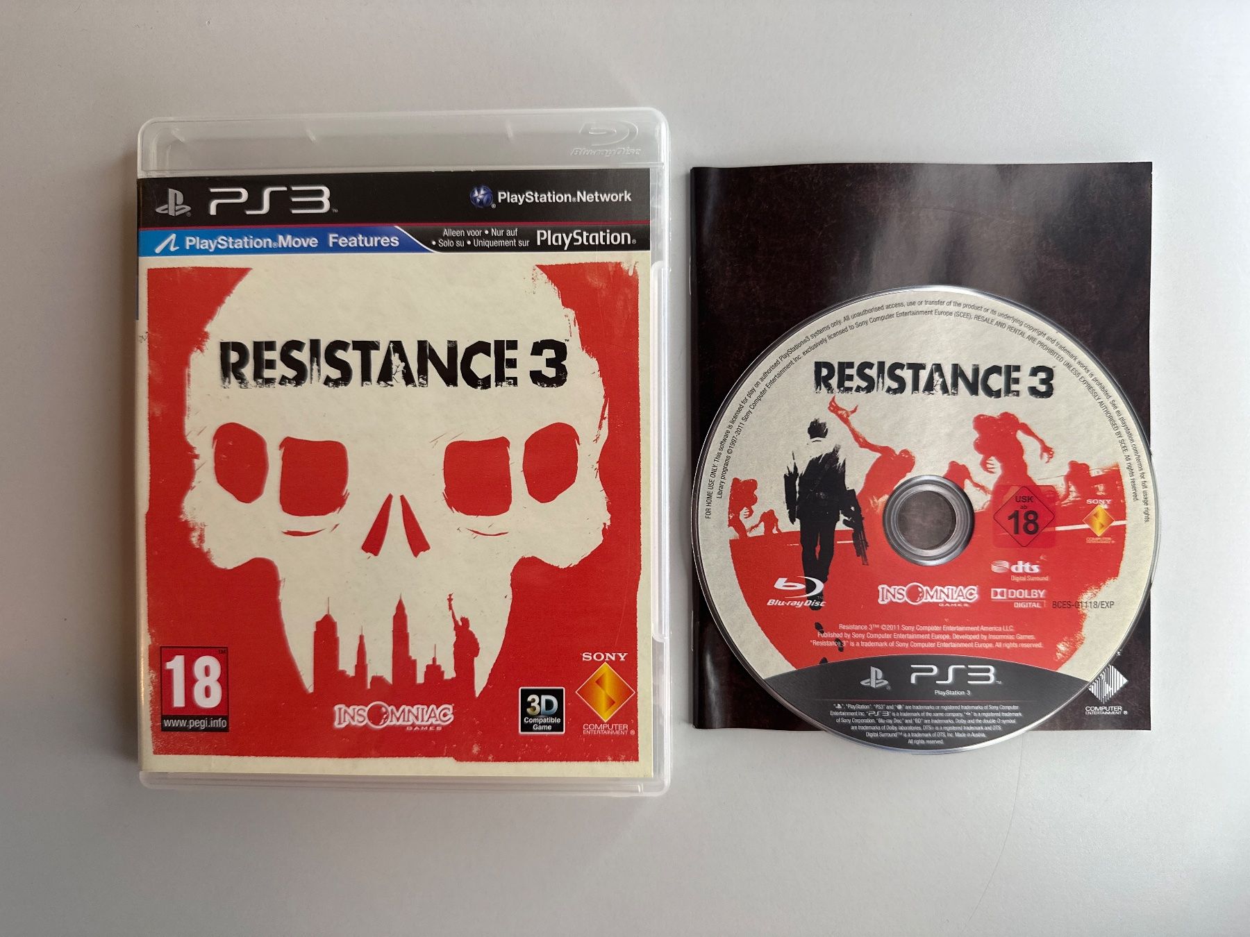 Sony Spiele: Resistance 3 - PS3 – Gebraucht aus St.gallen von taduz