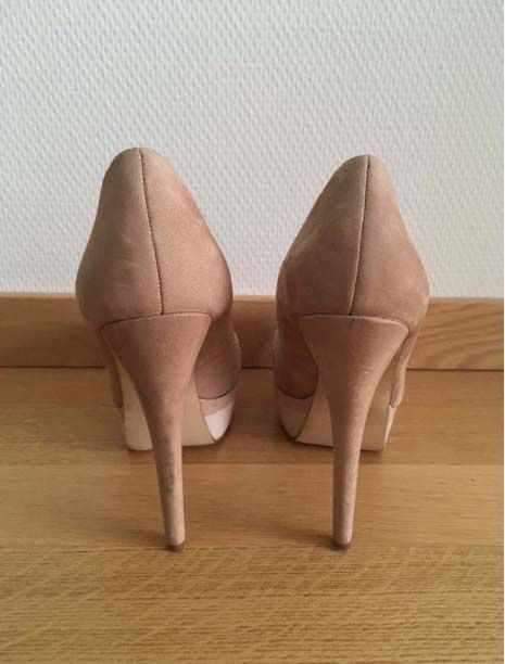 Aldo Damenschuhe: Beige Pumps, Wildlederlook, Grösse 38 – Gebraucht aus Winterthur von butterfly210 1