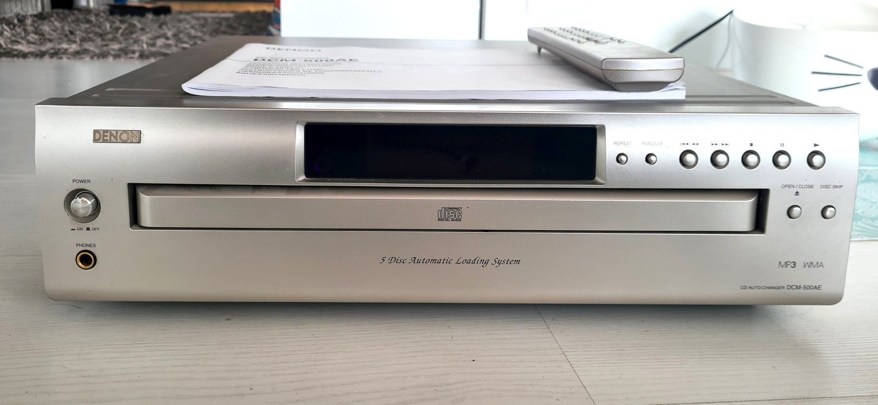 Denon Lettore multimediale & Streamer: Denon DCM-500AE 5 Disc CD Changer HiFi CD-Wechsler – Usato da Aire-la-Ville venduto da Olfaktif 4