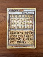 Carta Pokémon Addestramento Litografia d'Alfa Rara!