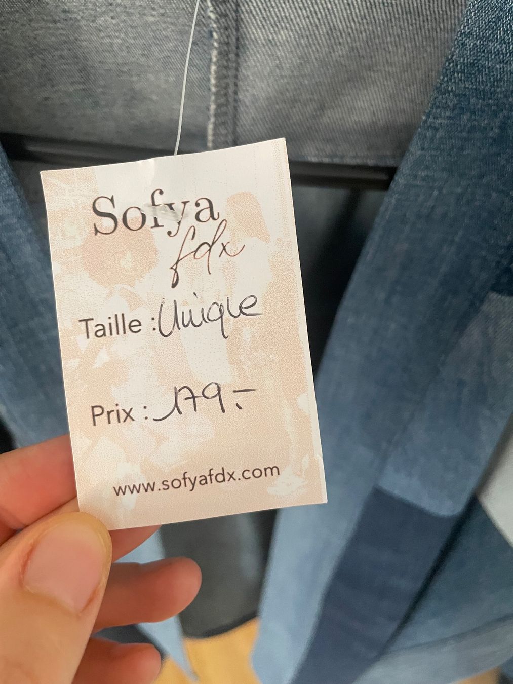 Jacken: Sofya FDX Upcycling Jeans Patchwork Kimono Jacke onesize – Neu (gemäss Beschreibung) aus Clarens von Lois86 5