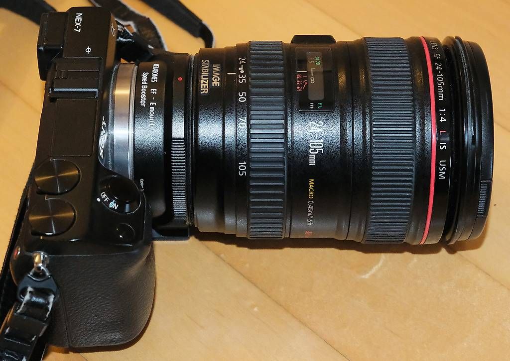 Metabones Adattatori foto: Metabones EF-E Mount Speed Booster x0.71 Canon EF -> Sony E – Usato da Genestrerio venduto da ang_z9xj 2