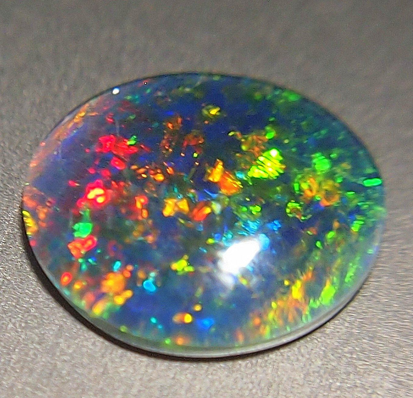 Pietre preziose: 5 ,2 ct. Multicolour Blackopal-Triplet AAA – Nuovo e nell'imballaggio originale da Reinach BL venduto da rumablum 1