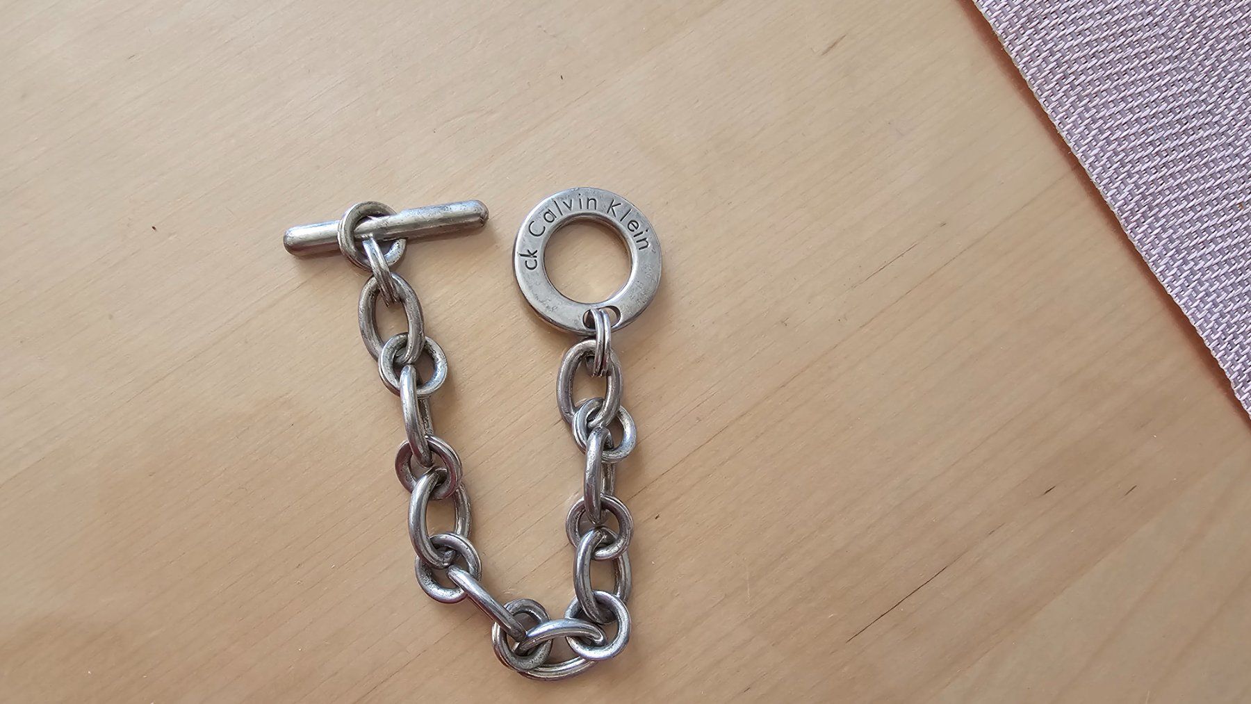 Calvin Klein Bracciali & Braccialetti: Calvin Klein bracelet silver 925 – Usato da Etoy venduto da angi020