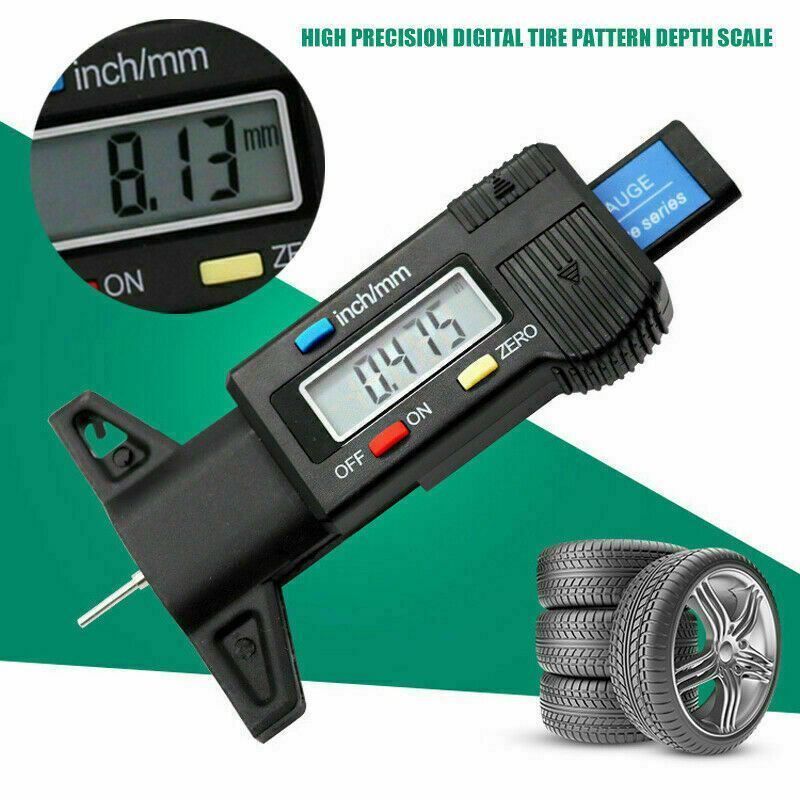 Misurare: Digital Reifenprofilmesser Tiefenmesser – Nuovo (secondo la descrizione) da Buchs SG venduto da myeasyshop 3
