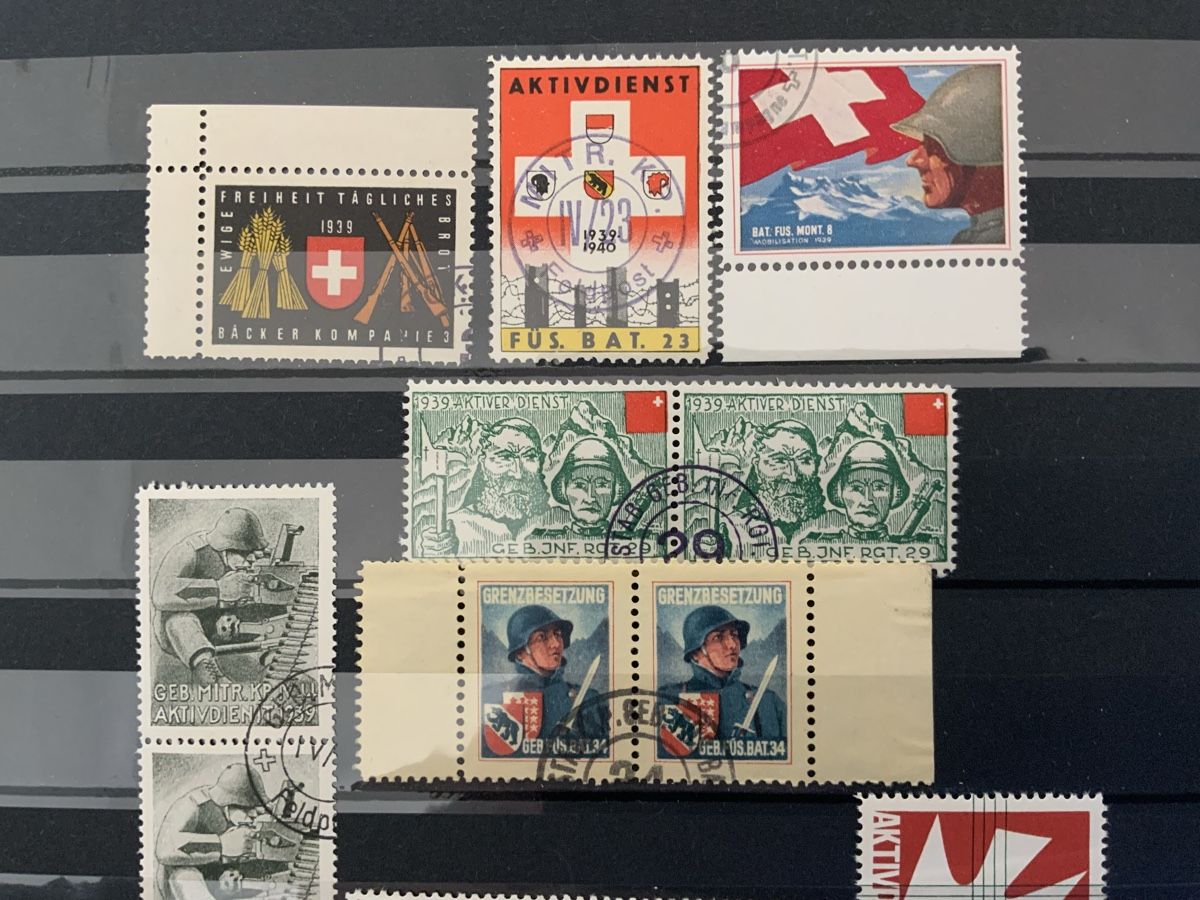 Alle Briefmarken: Soldatenmarken – Gebraucht aus Binningen von chr_cr5n 1