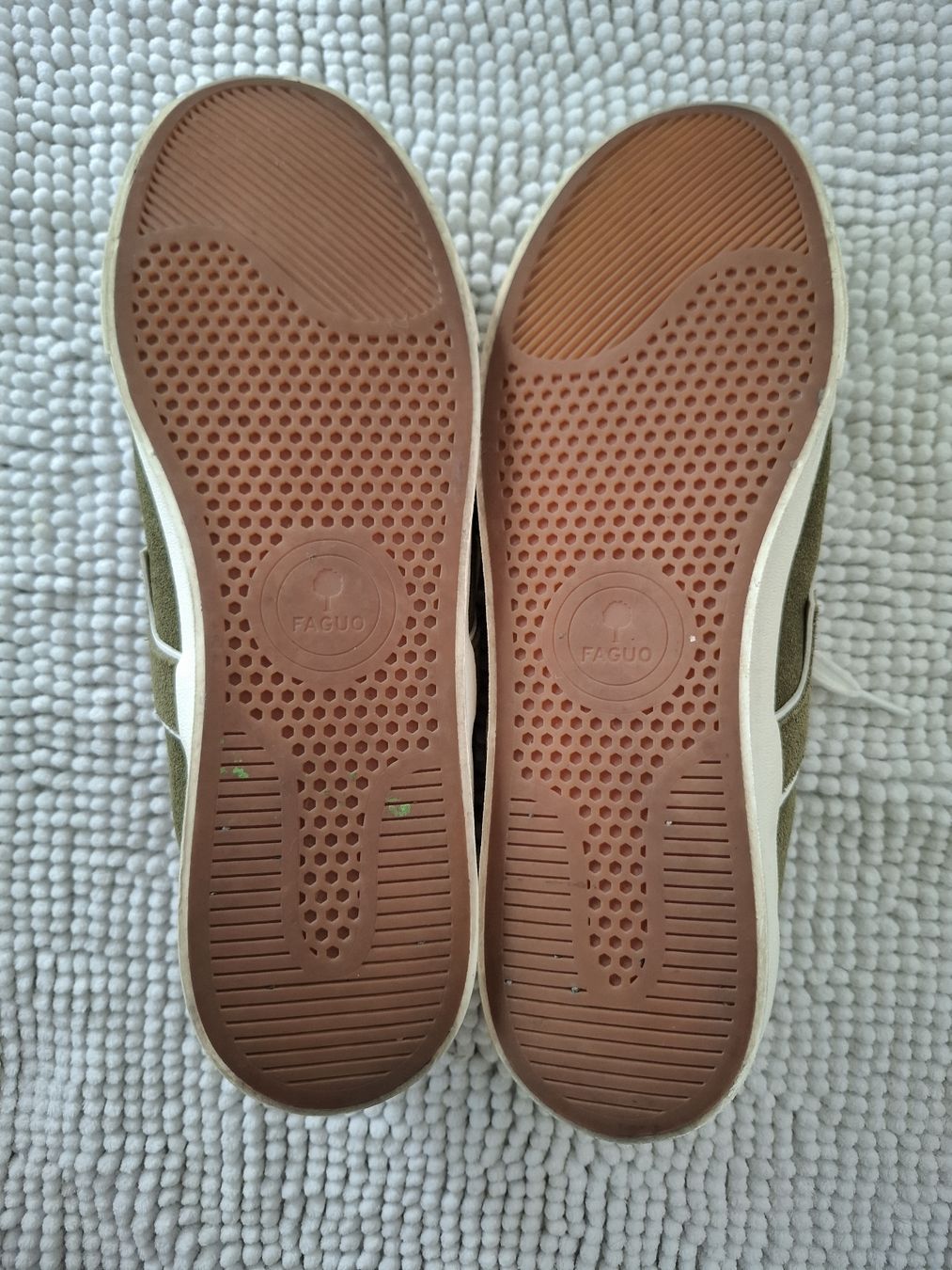 Chaussures hommes: Faguo baskets kaki en daim, taille 45 – Neuf (Voir description) à Le Locle par sAm_2112 6