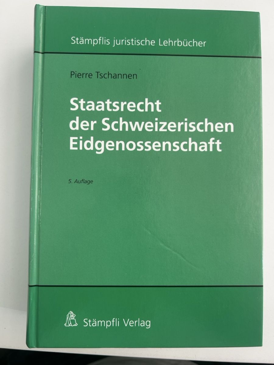 Libri: Staatsrecht der Schweiz, 5. Aufl.  – Nuovo (secondo la descrizione) da Zürich venduto da niklassg