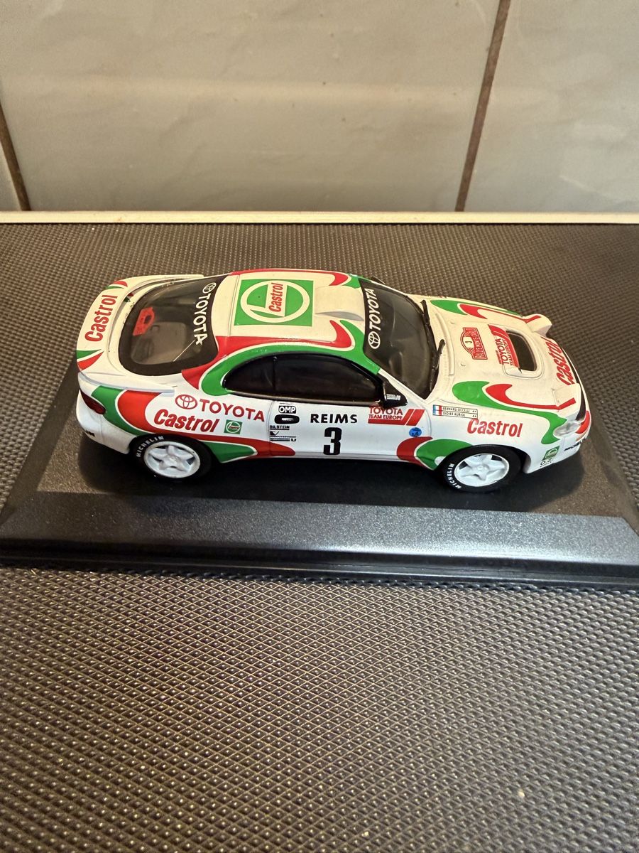 Toyota Modellini d'auto: Toyota Celica GT-FOUR. 1993.  1/43 – Usato da Versoix venduto da Jeannot57 2