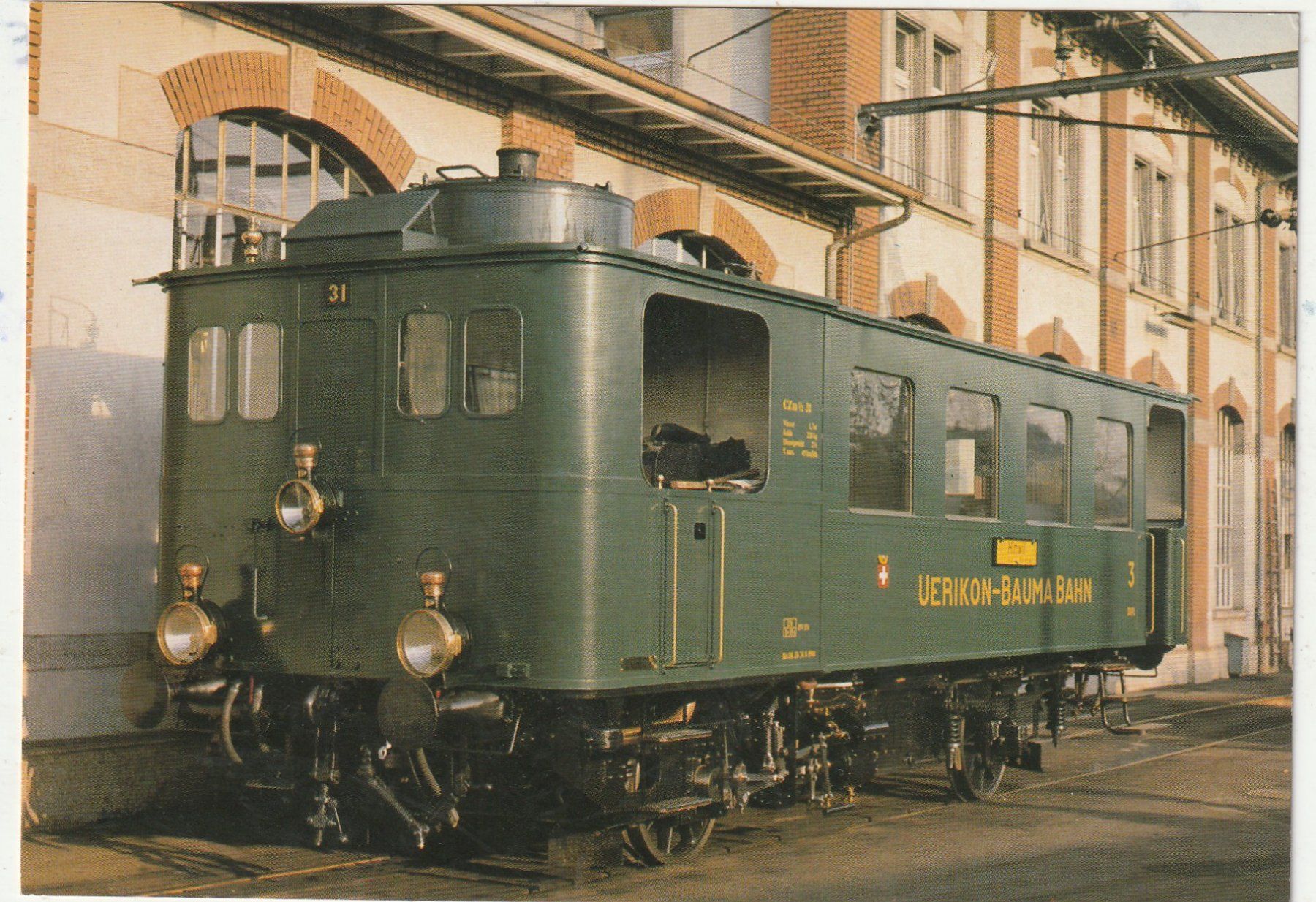 Cartoline postali: Uetlikon Bahn – Usato da Lumbrein venduto da made02