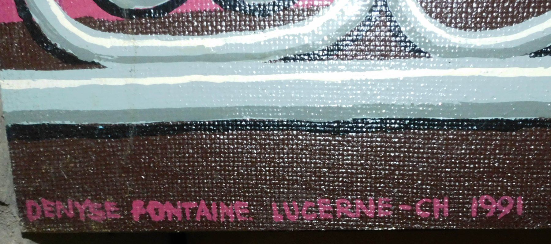 Dipinti: Kunst Kunst - Oelbild - Denyse Fontaine – Usato da Sursee venduto da 76 5