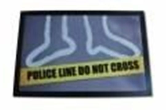 Maisons du monde Tappeti: Fussmatte - POLICE LINE DO NOT CROSS – Nuovo e nell'imballaggio originale da Rupperswil venduto da big-one-sale