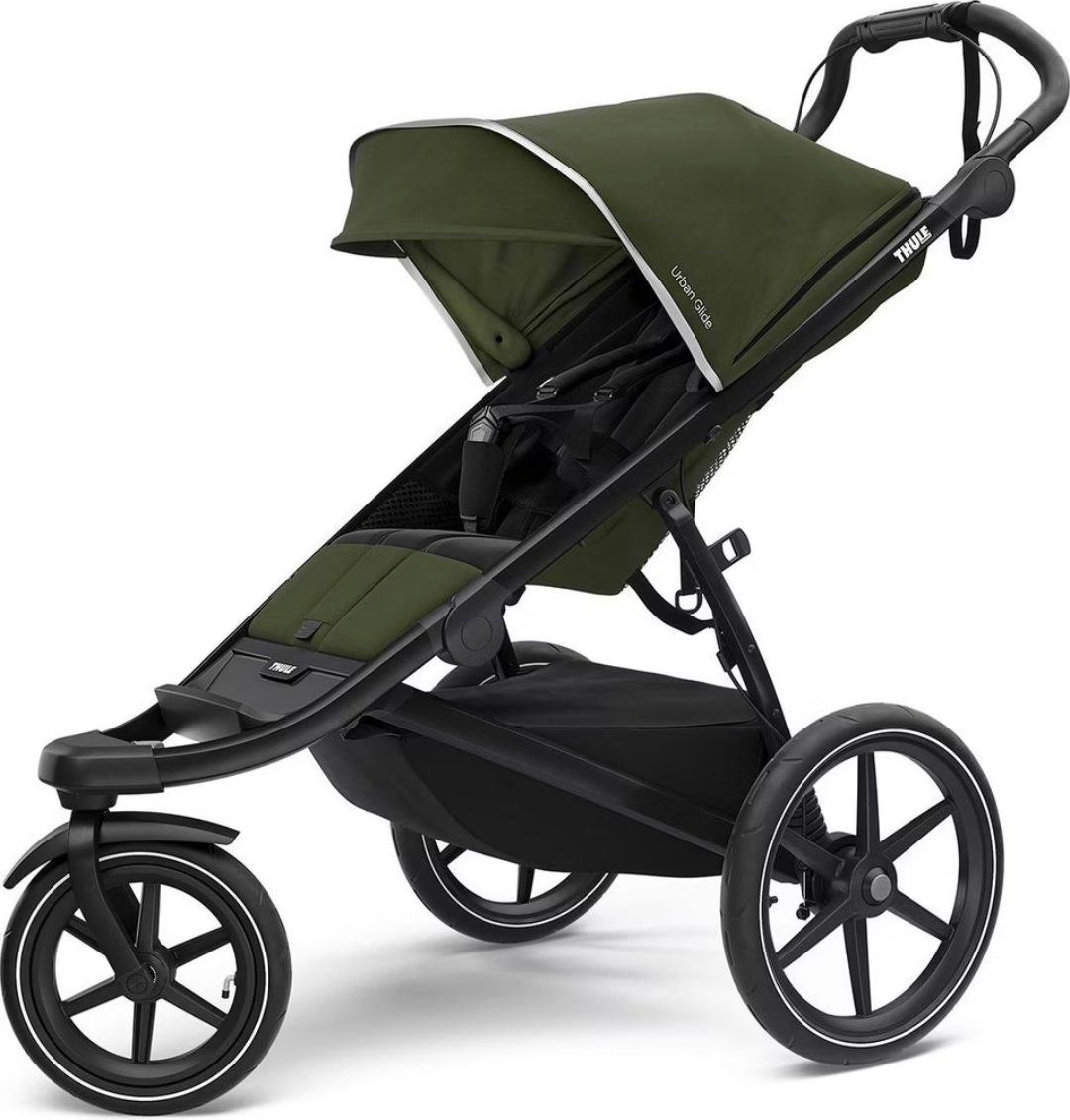Thule Kinderwagen: Thule Urban Glide 2 Cypress Green+Black – Gebraucht aus Hedingen von Ckuster