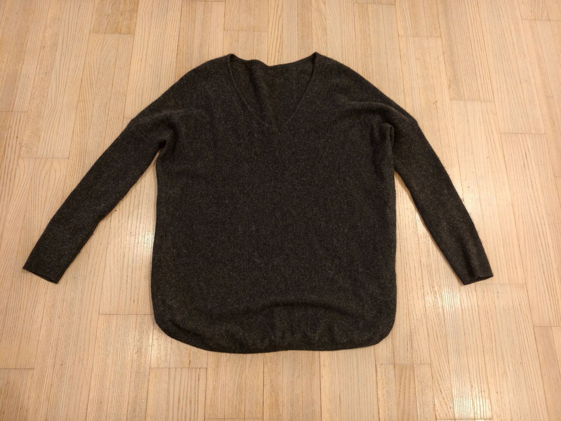 Pullover & Sweatshirts: Pullover Tunika 100% Kaschmir Gr. 38-40 Grau – Gebraucht aus Berg TG von Persefona 1