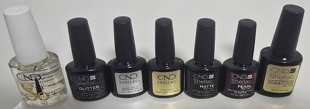 Künstliche Fingernägel: CND Nagel-Shellac's + Zubehör, UV-Lampe, einzel oder als Set – Gebraucht aus Seon von LaZZo 2