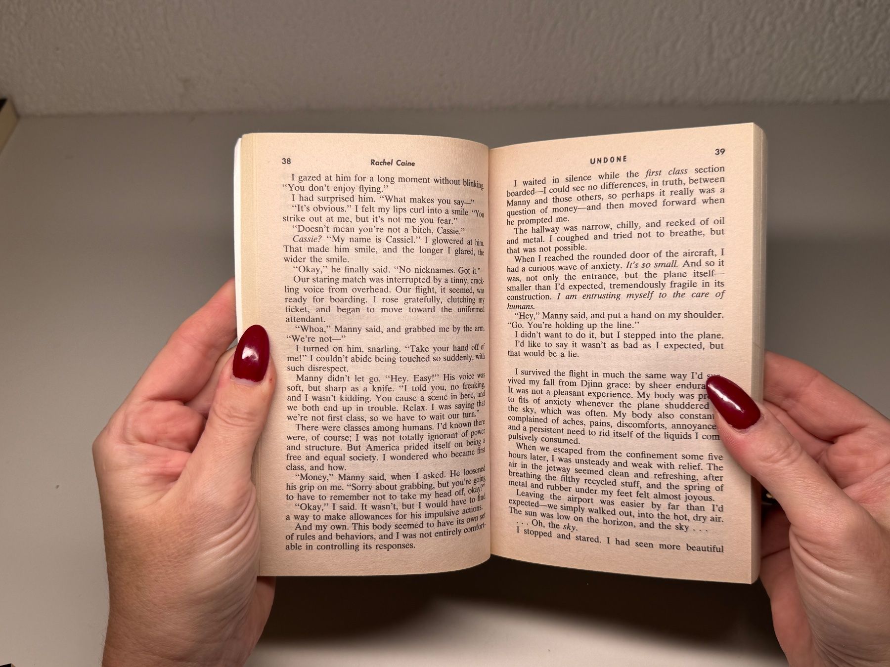 Bücher: NOVEL: Rachel Caine, Undone – Gebraucht aus Grosswangen von English_books 4