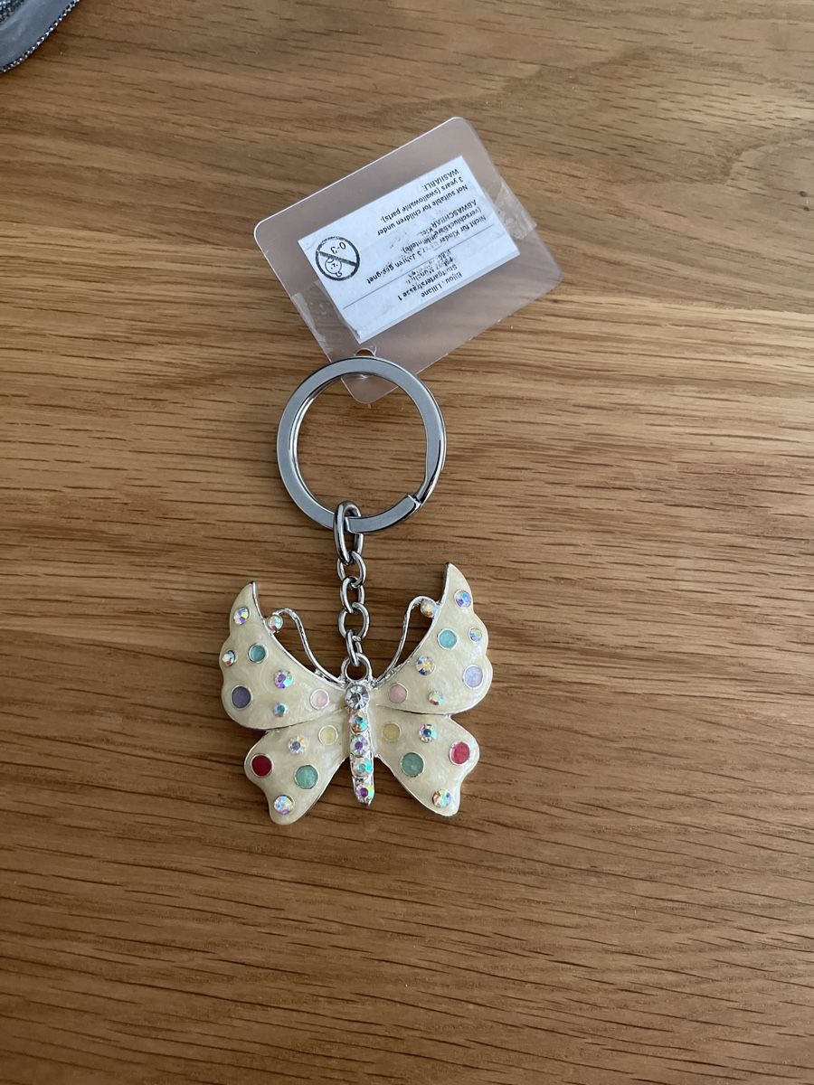Portachiavi: Schlüsselanhänger Schmetterling – Nuovo e nell'imballaggio originale da Zürich venduto da liz_l6f7