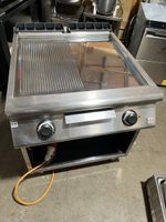 Gastro Grillplatte mit Grillrost und Grillplatte