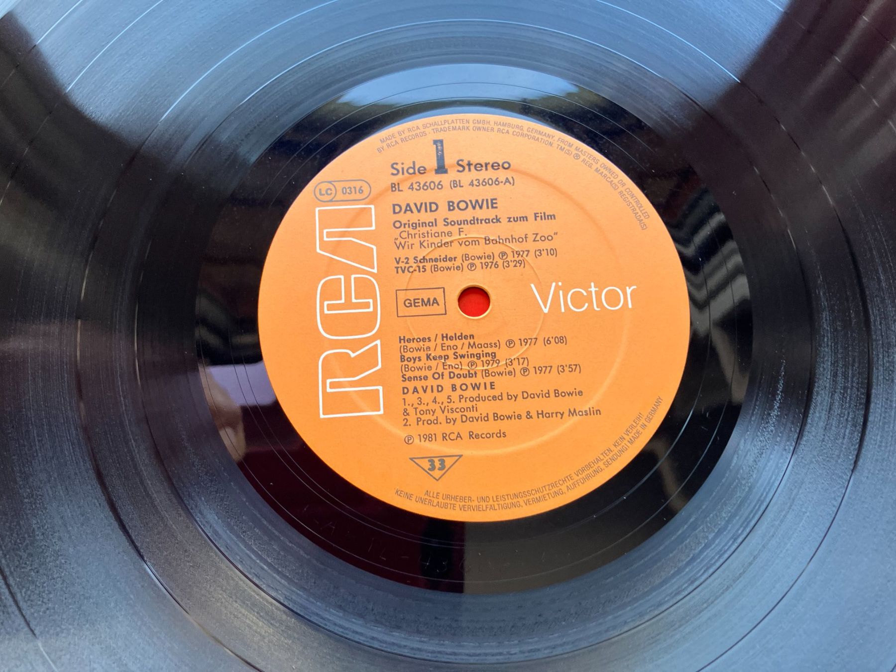 Dischi in vinile: David Bowie – Usato da Aarwangen venduto da Jukebox3 7