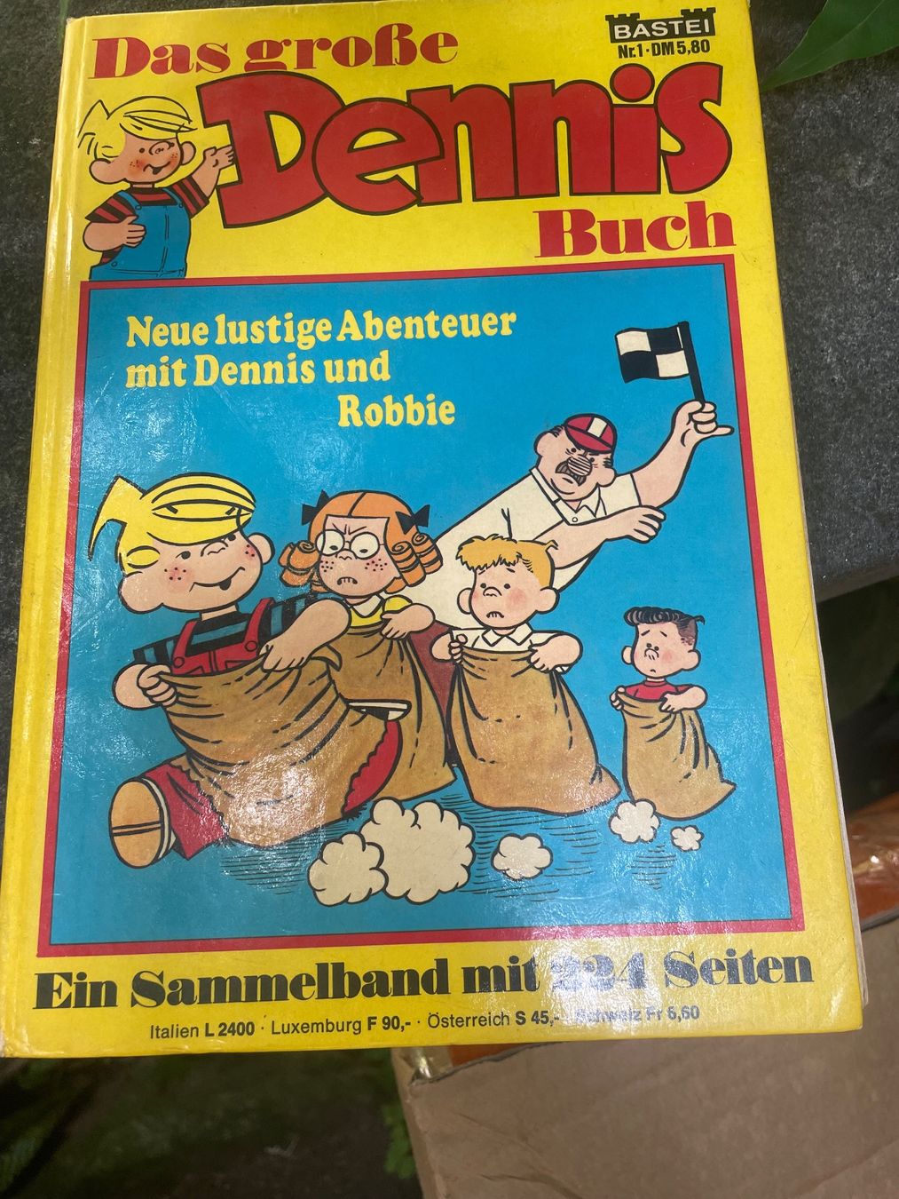 Fumetti: Numero 1- Dennis the Menace  - Das gross Dennis Buch – Usato da Minusio venduto da Pink222