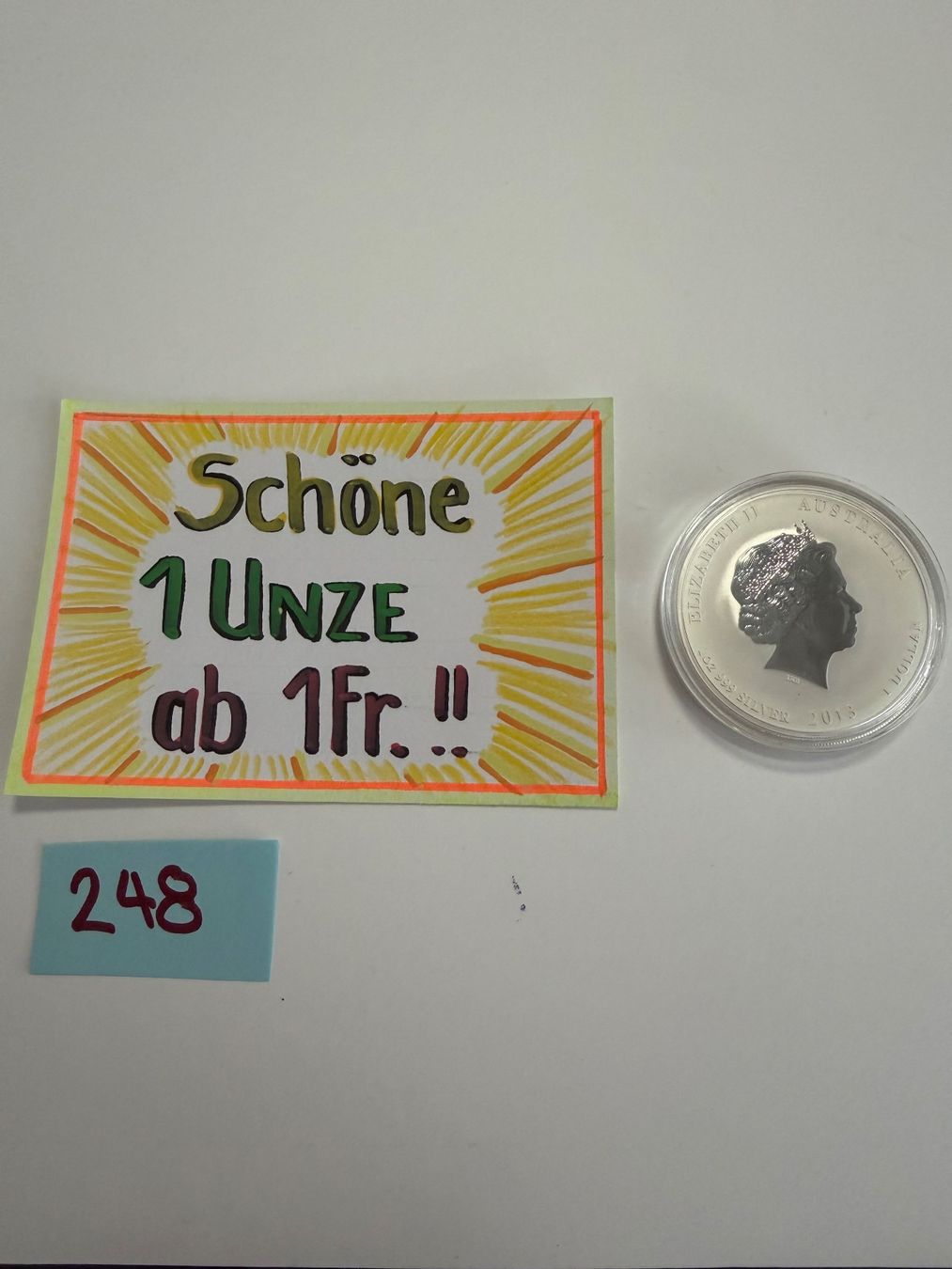 Tutti le monete: Schöne Unze 2013 – Usato da Engi venduto da kasi09