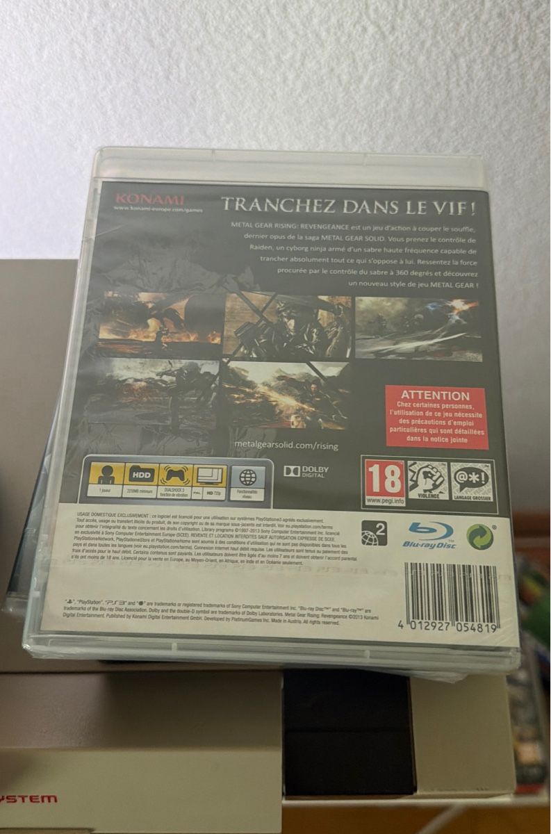 Spiele: PS3 neuf – Neu und originalverpackt aus Pully von Valoudu42 1