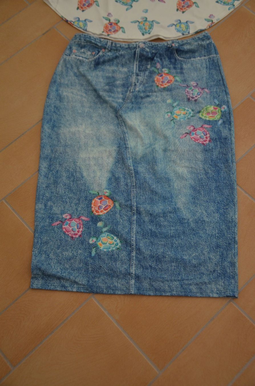 Kleiderpakete: TAILLE 3XL - TAILLE 48 - ROCK + SHIRT - NEU – Neu und originalverpackt aus Chiasso von Dolly015 1