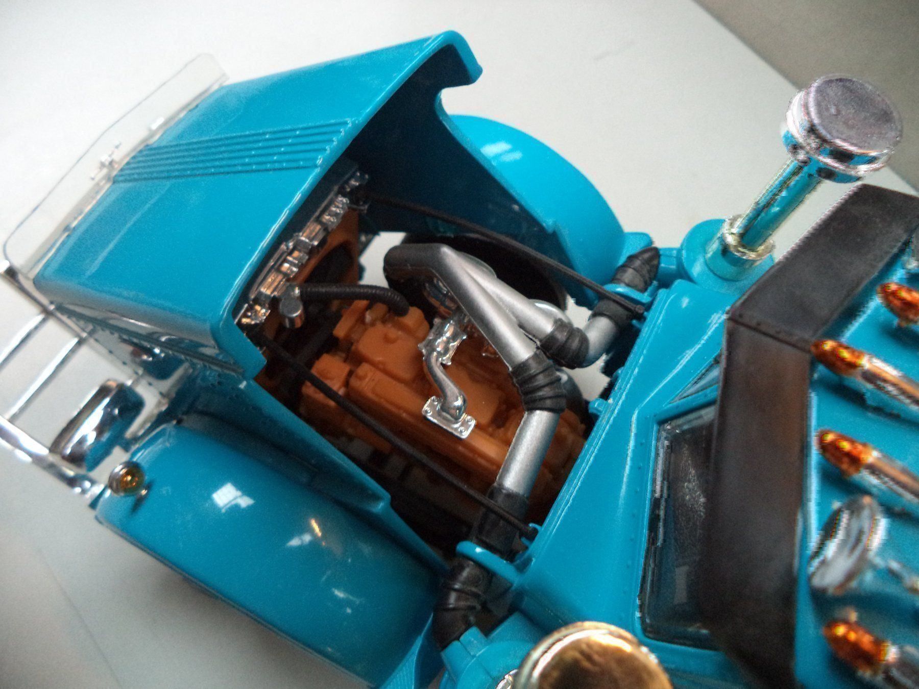 Modellini d'auto: Revell Peterbilt 359 BIG-BLUE 1:24 – Nuovo e nell'imballaggio originale da Rieden AG venduto da Wirth03 2
