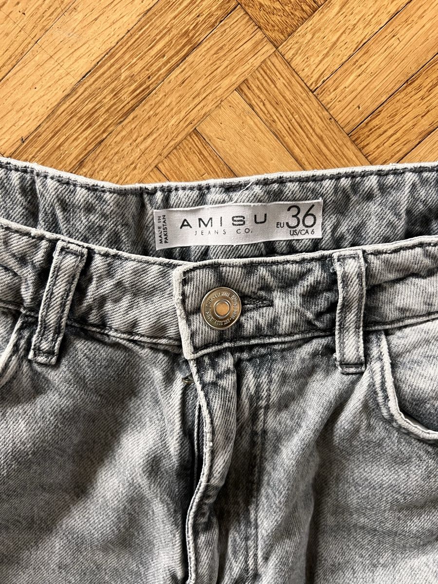 Jeans: Hellgraue Wide Leg Jeans 36 – Usato da Heimberg venduto da celi_w 2